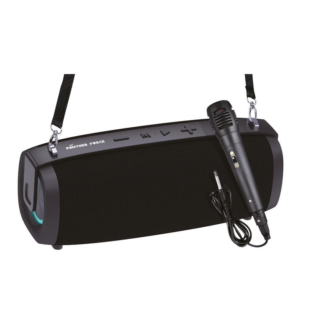 PF261- Panther Force Medium Portable Bluetooth Speaker With Arm Strap & Microphone