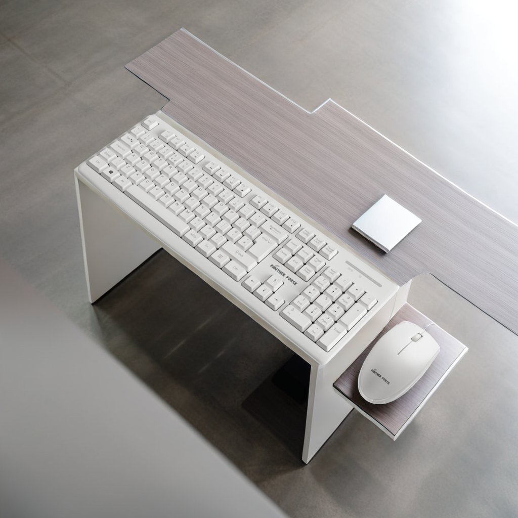 Panther Force Wireless Keyboard & Mouse Combo - PF292 | Ergonomic Design | Adjustable DPI | Long Battery Life | Plug-and-Play