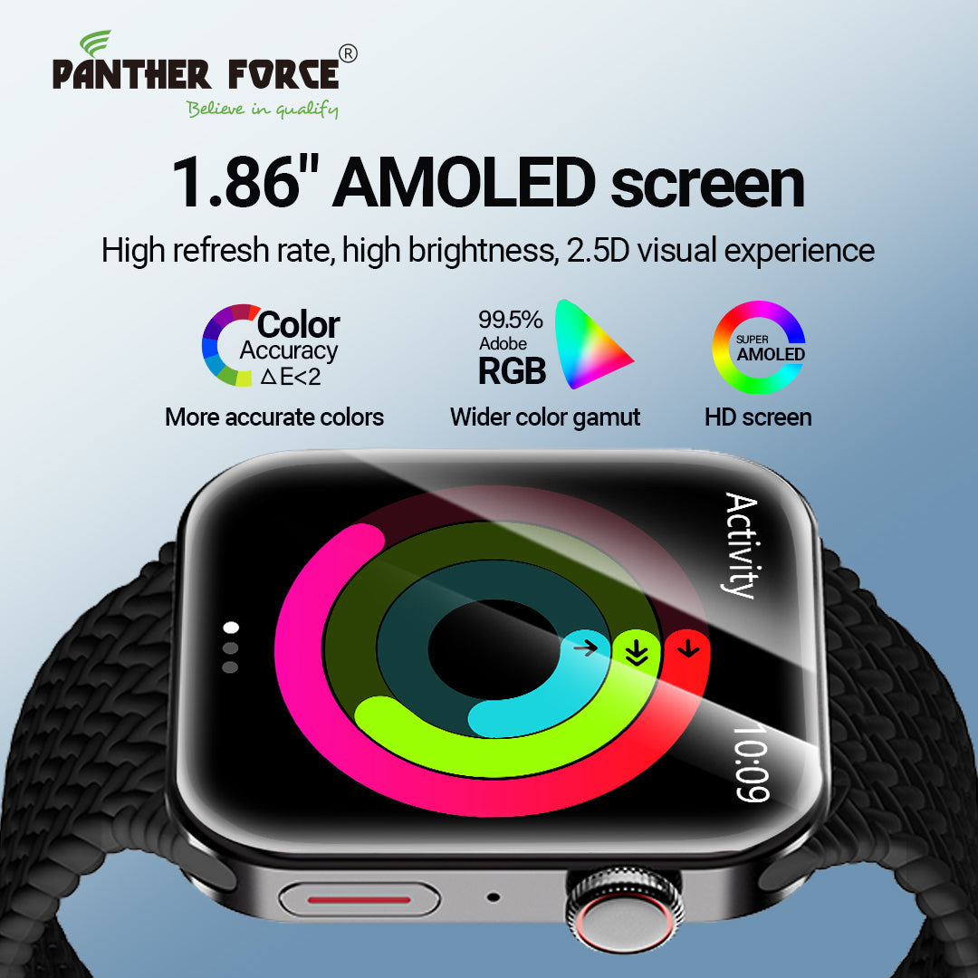 PANTHERFORCE 1.86" Amoled Screen Smart Watch (PF302)