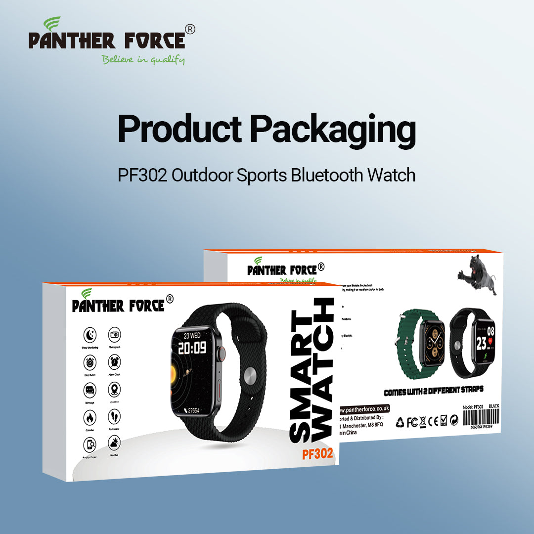 PANTHERFORCE 1.86" Amoled Screen Smart Watch (PF302)