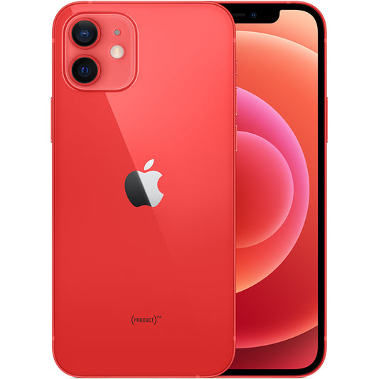 iPhone 12 - 128gb - COLOUR RED - USED PHONE - A GRADE - UNLOCKED