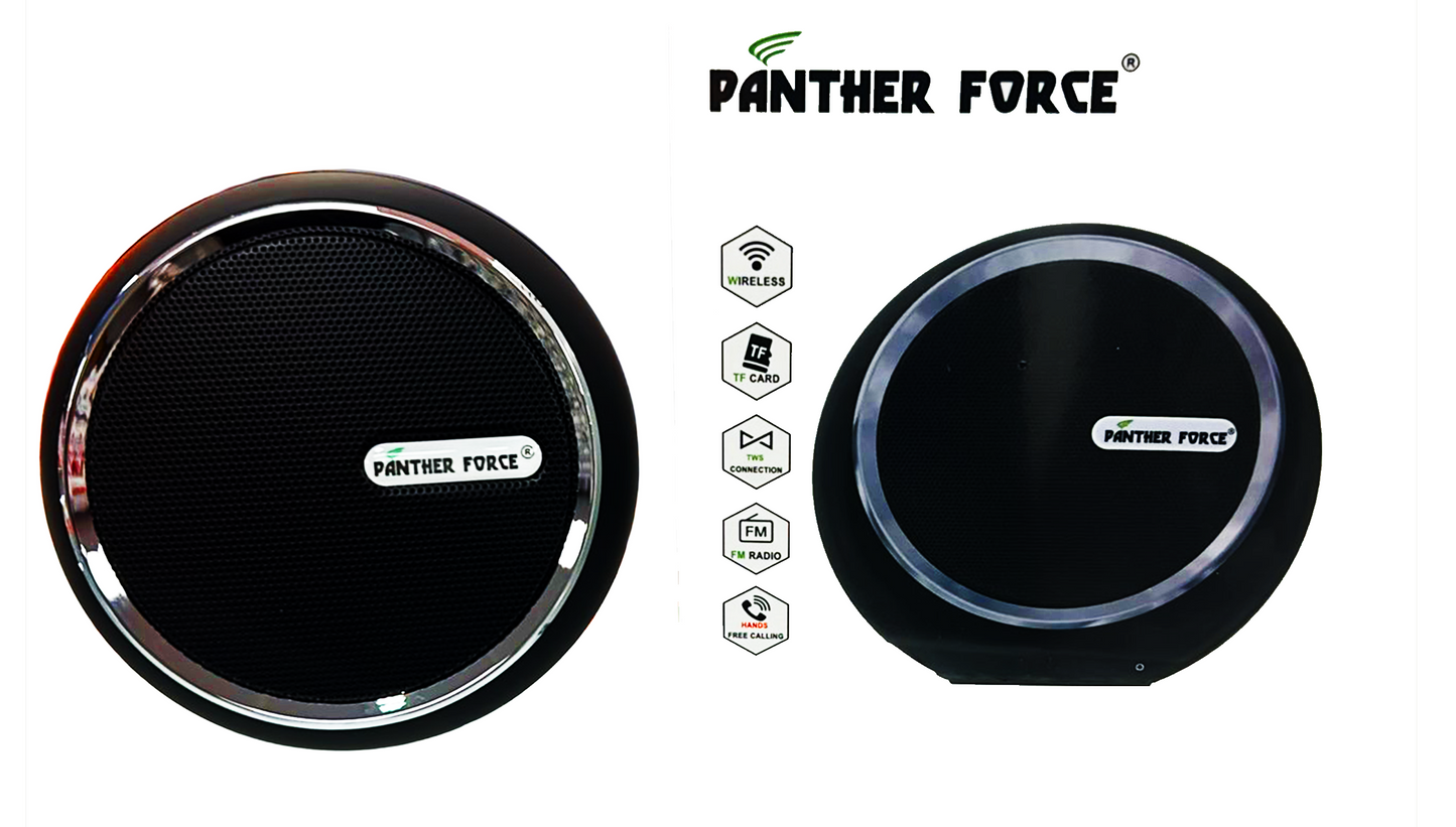 Mini Round-Shaped Portable Bluetooth Speaker