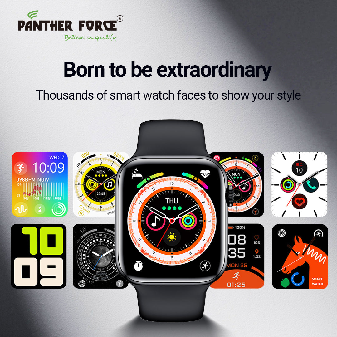 PANTHERFORCE 1.75-inch Ultra Clear Large Screen Smart Watch (PF299)