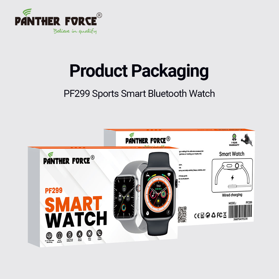 PANTHERFORCE 1.75-inch Ultra Clear Large Screen Smart Watch (PF299)