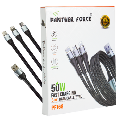 Panther Force 3-in-1 Cable - PF168